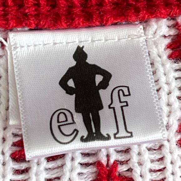 Elf the Movie Buddy CHRISTMAS GOT ME LIKE AHHH! Ugly Christmas Sweater Size M - Picture 4 of 5